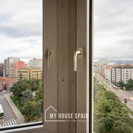 Amplio apartamento con vistas en pleno centro Gijón Exterior foto